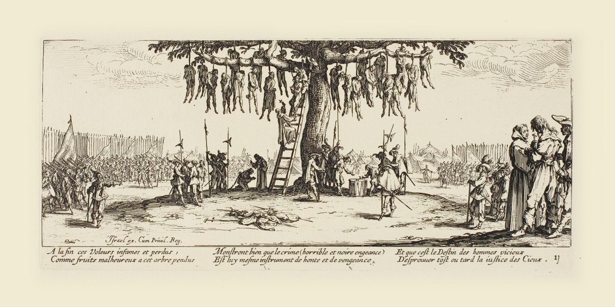 Callot - La pendaison