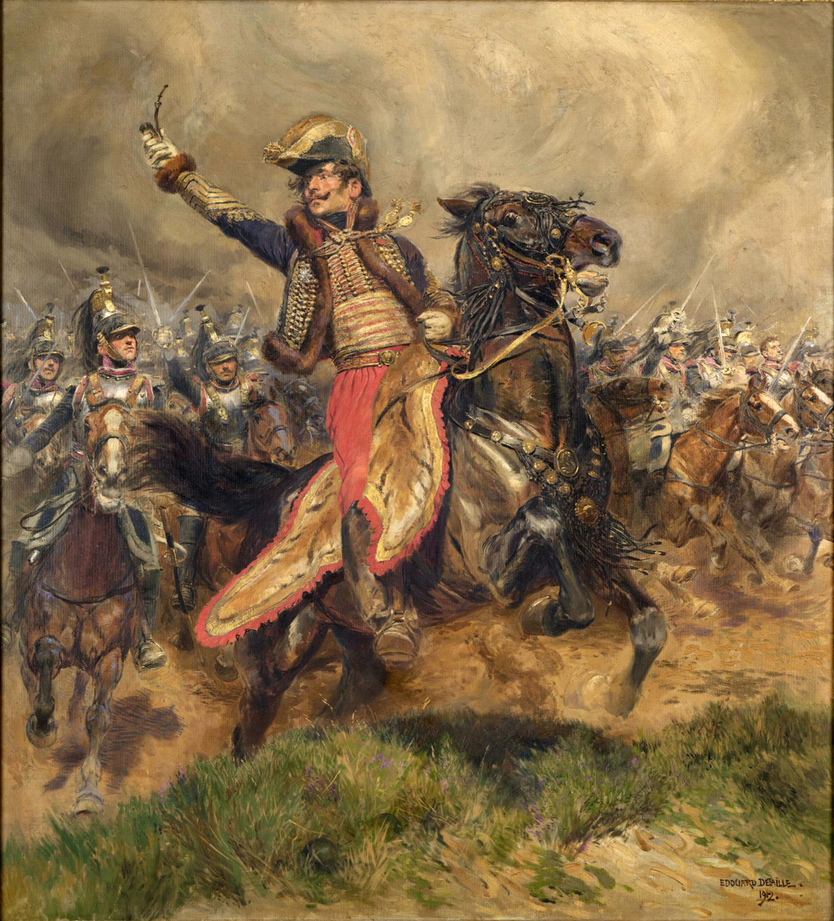 Detaille: Lasalle bei Wagram