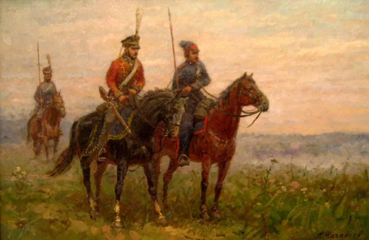 Chagadaev - Kavallerie-Patrouille