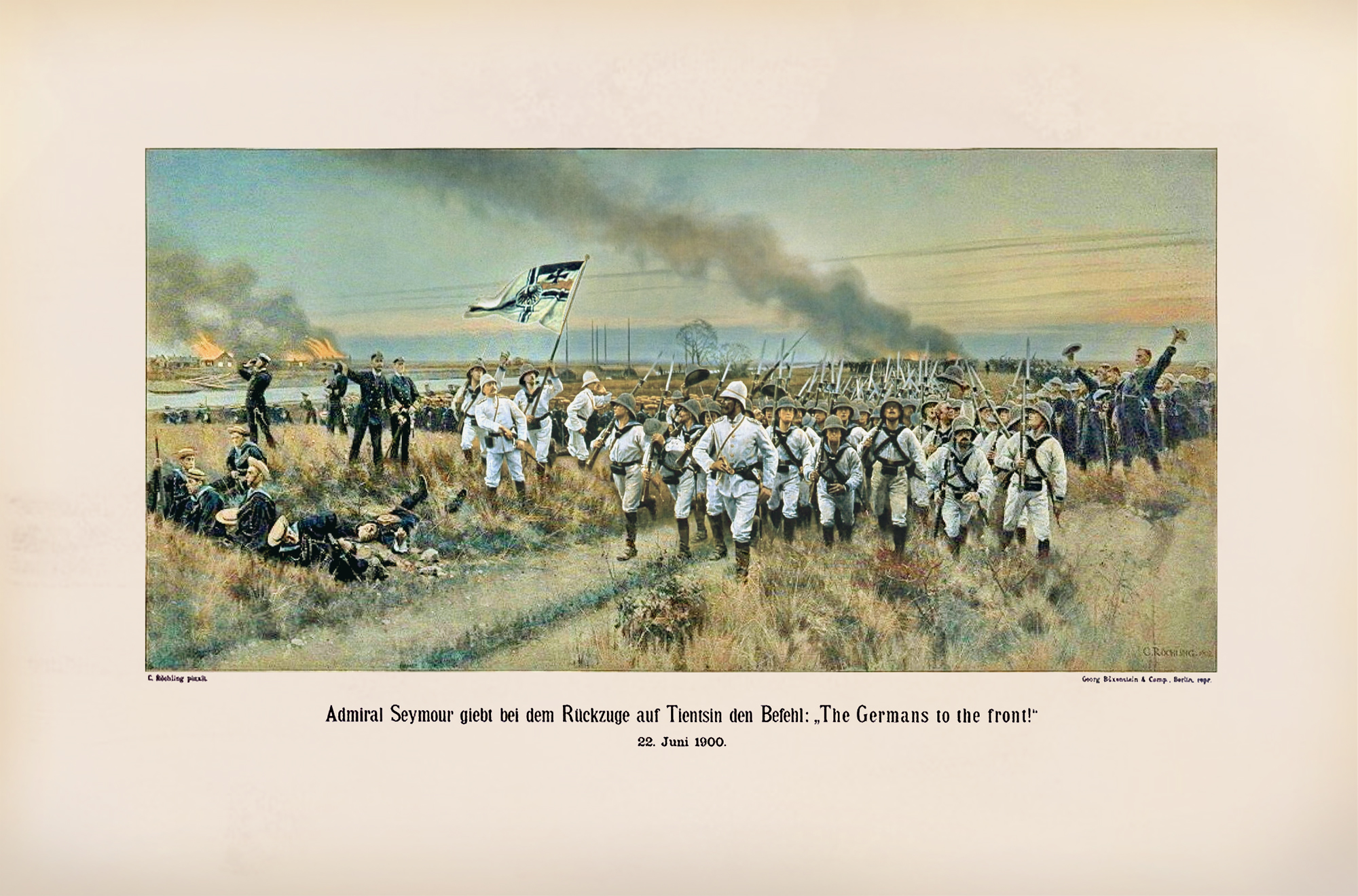 Röchling: The Germans to the front!