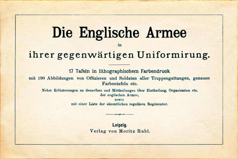 England - Titelblatt