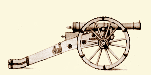 Preussen: 3-Pfünder um 1722