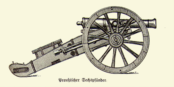 Preussen: 6-Pfünder um 1777