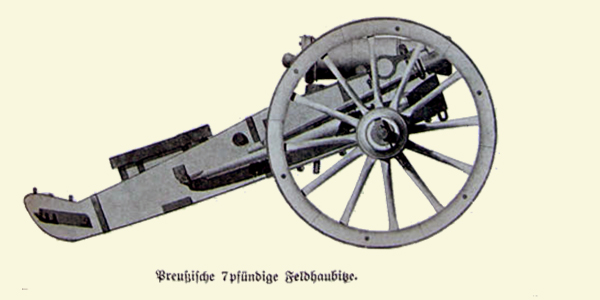 Preussen: 7-pfündige Haubitze um 1777