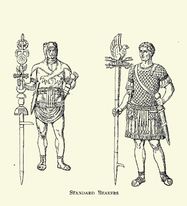 römische Feldzeichenträger