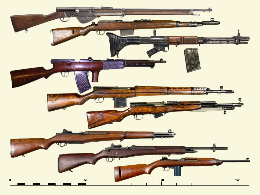Gewehre, 19. und 20. Jahrhundert, Selbstlader